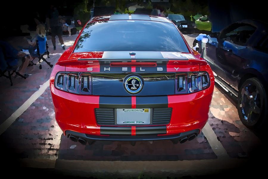 2013 Ford Shelby Mustang GT500 Photograph by Rich Franco