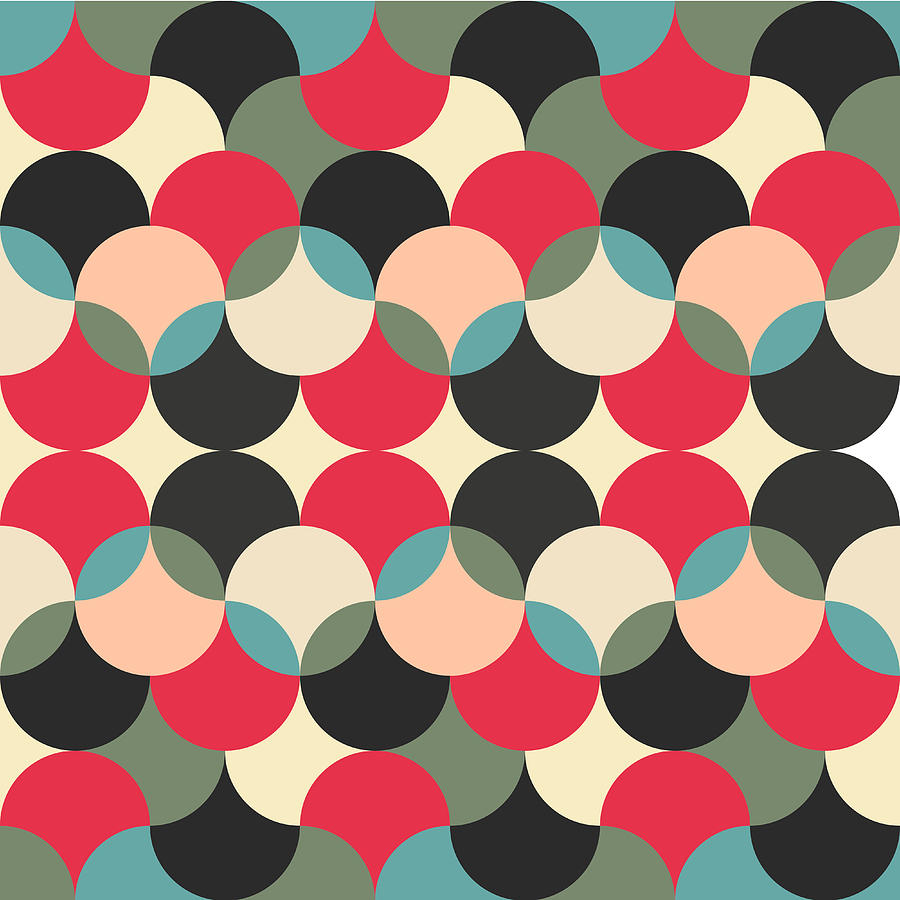 Geometric Retro Pattern