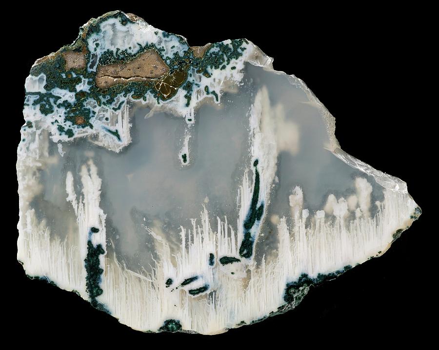 Agate #6 Photograph by Natural History Museum, London/science Photo Library