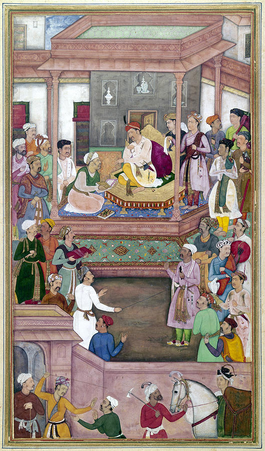Book Painting - Akbar The Great (1542-1605) #6 by Granger