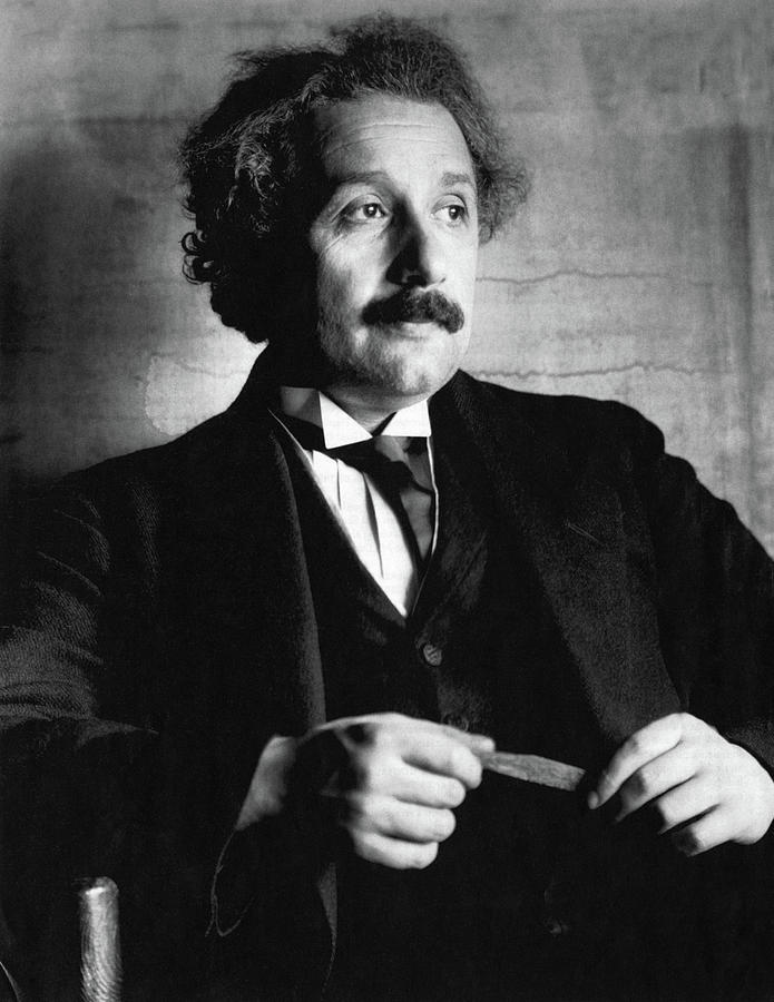 Albert Einstein (1879-1955) #6 Photograph by Granger