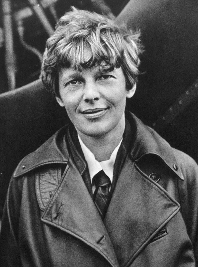 Amelia Earhart (1897-1937) #6 Photograph by Granger