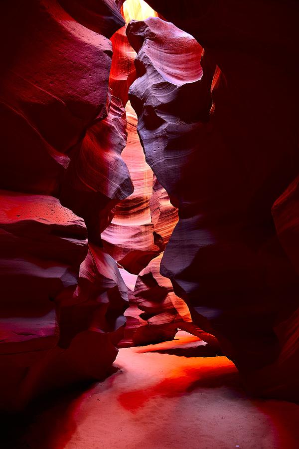 Antelope Canyon #6 Photograph by Walt Sterneman