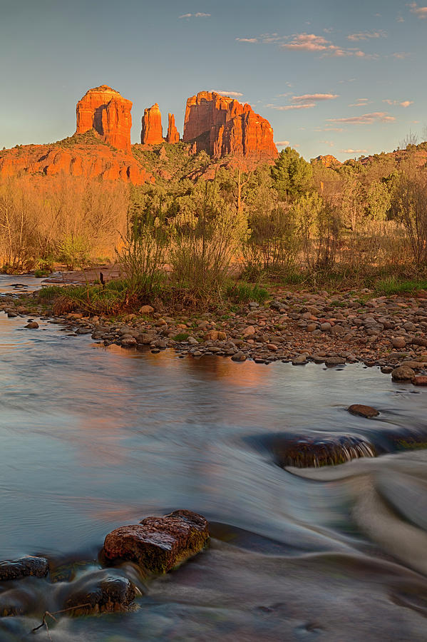 Arizona, Sedona, Crescent Moon Photograph by Jamie and Judy Wild - Pixels