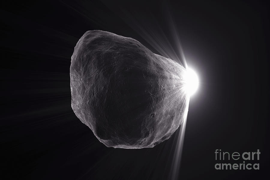 Space Photograph - Asteroid #6 by Science Picture Co