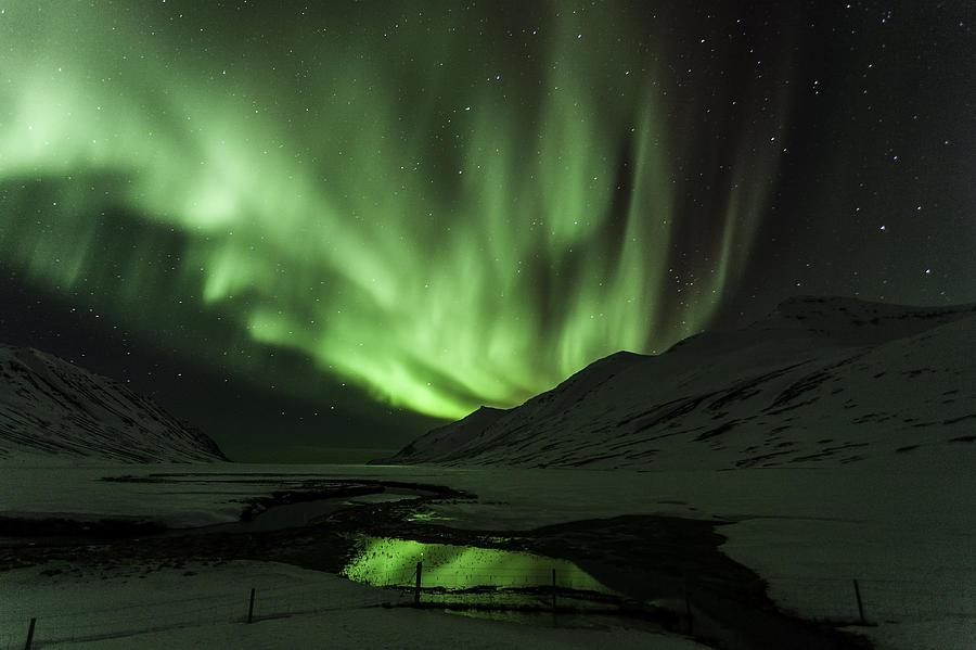 Aurora borealis #12 Photograph by Frodi Brinks