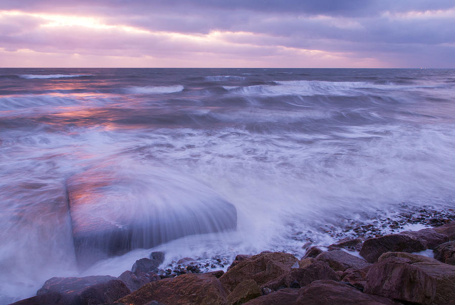 Ballyconnigar Strand at dawn #6 Photograph by Ian Middleton