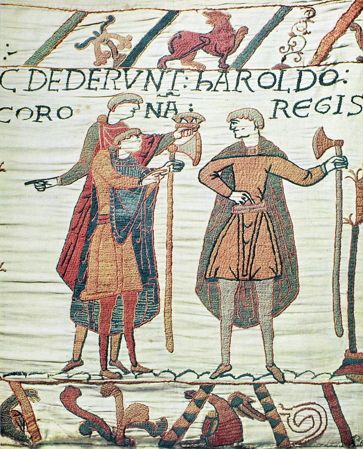 Bayeux Tapestry Detail Tapestry - Textile by Granger