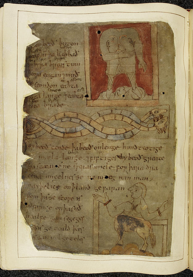 Beowulf An Epic Poem Photograph By British Library