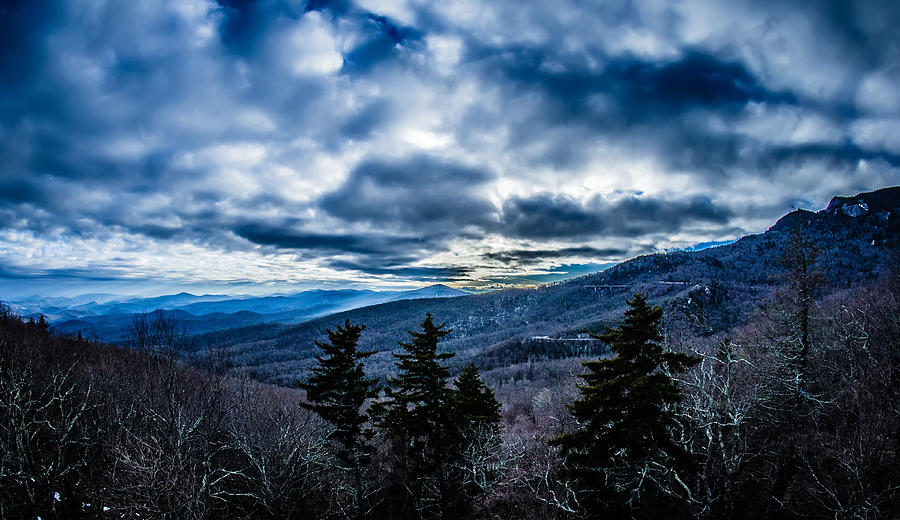 Blue Ridge Parkway Winter Scenes In February #6 Photograph by Alex Grichenko