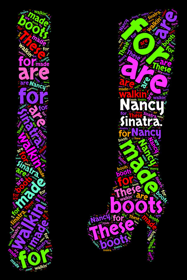Boots by Nancy Sinatra #6 Painting by Bruce Nutting