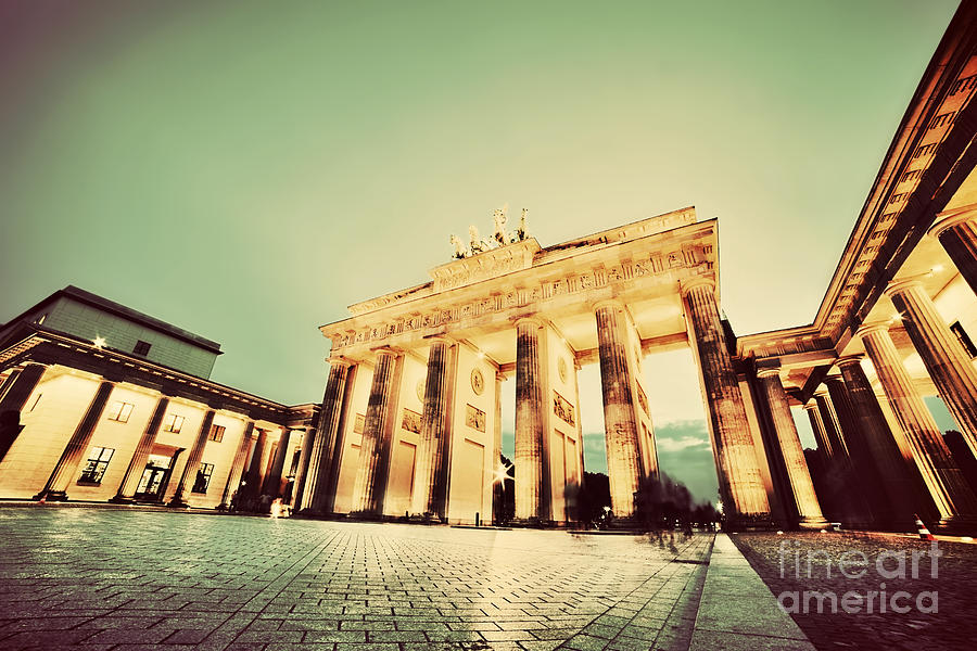 Brandenburg Gate Berlin Germany #6 Photograph by Michal Bednarek