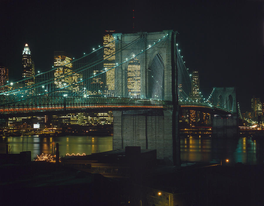 Brooklyn Bridge, 1982 #6 Photograph by Granger
