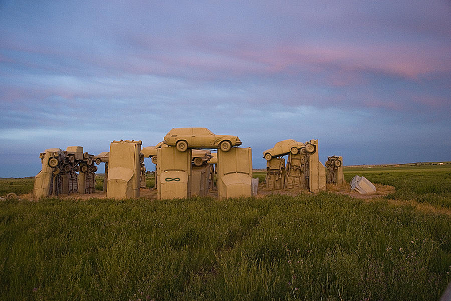 Carhenge Alliance Nebraska Photograph by John Hanou - Pixels