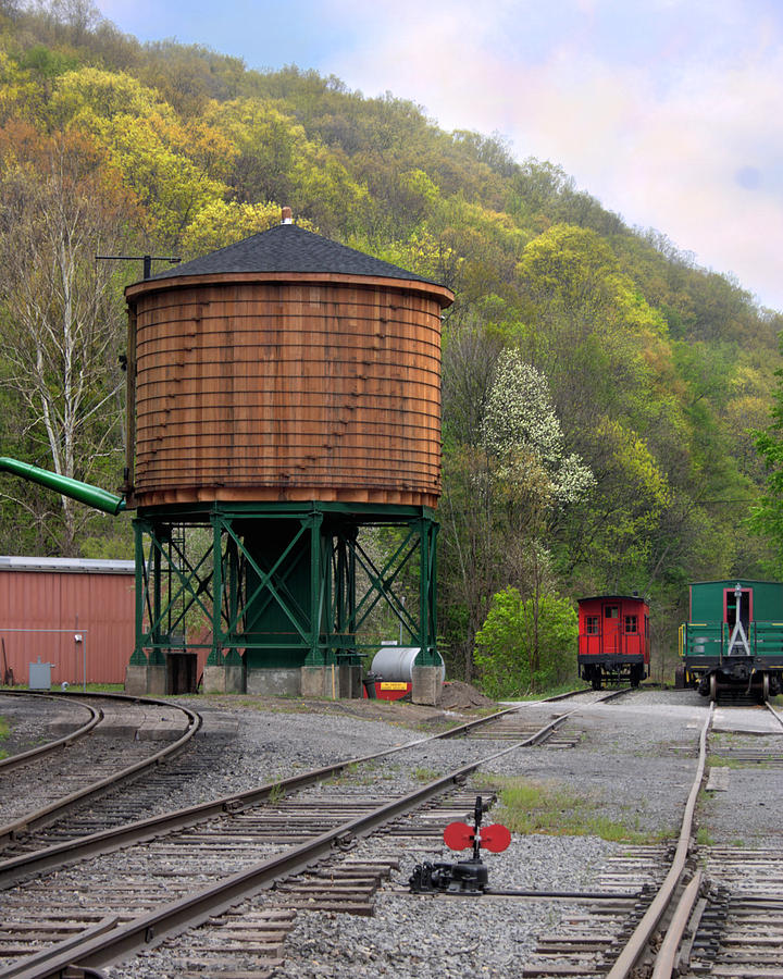 Spring Photograph - Cass Scenic Railroad #7 by Mary Almond