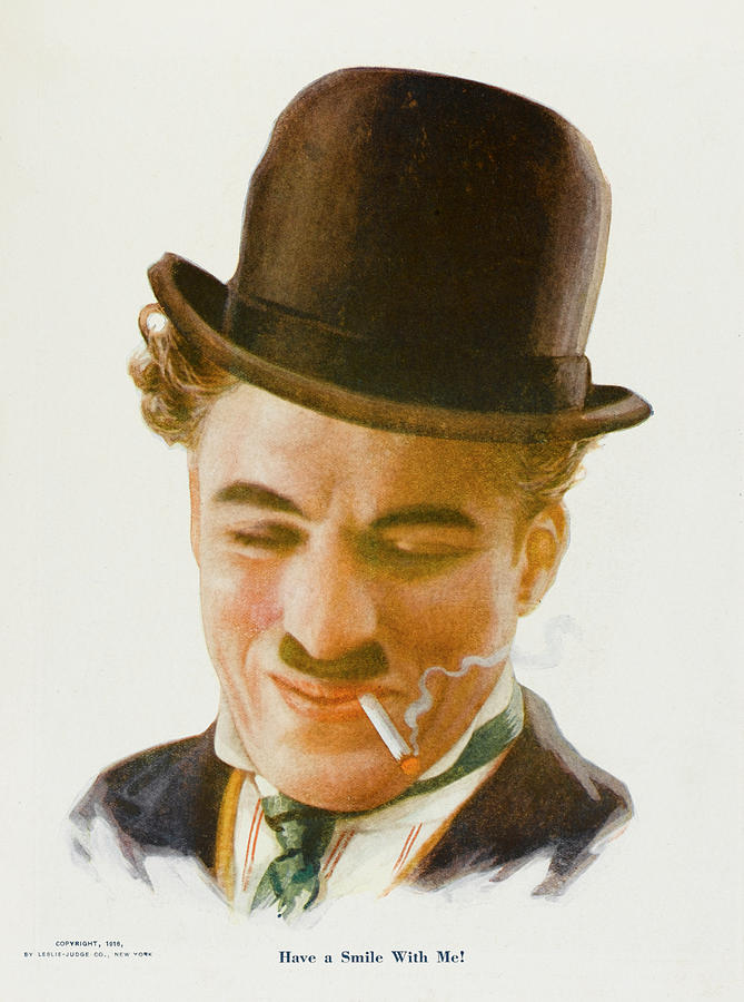 Portrait of Charlie Chaplin. Stock Vector by ©lookus 88098686