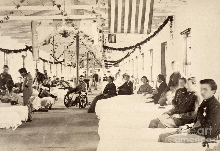 Civil War: Hospital #6 Photograph by Granger