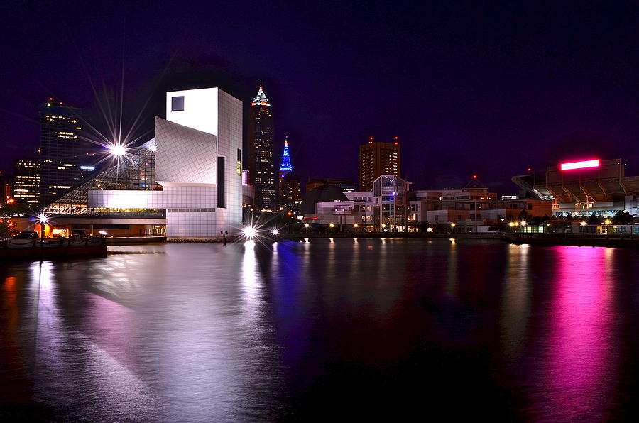 Cleveland Skyline Photograph By Frozen In Time Fine Art Photography