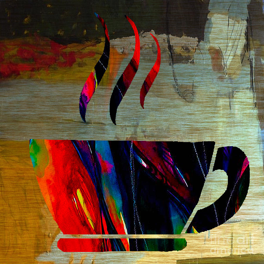 Coffee #6 Mixed Media by Marvin Blaine