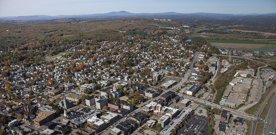 Skyline Photograph - Concord, New Hampshire Nh #6 by Dave Cleaveland
