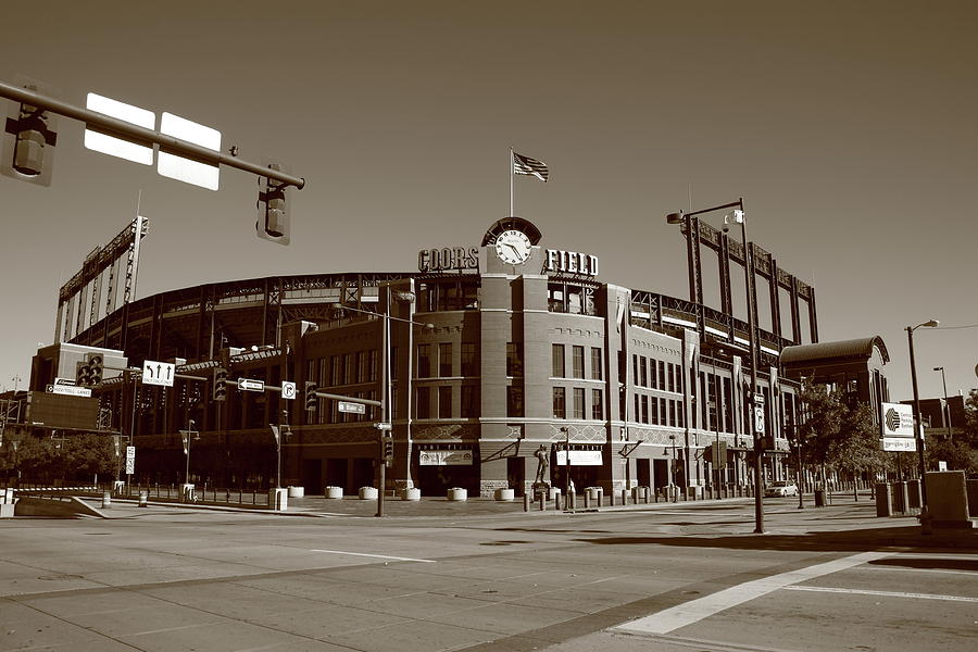 Architecture Photograph - Coors Field - Colorado Rockies #6 by Frank Romeo