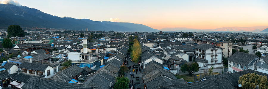 Dali Old Town #6 Photograph by Songquan Deng