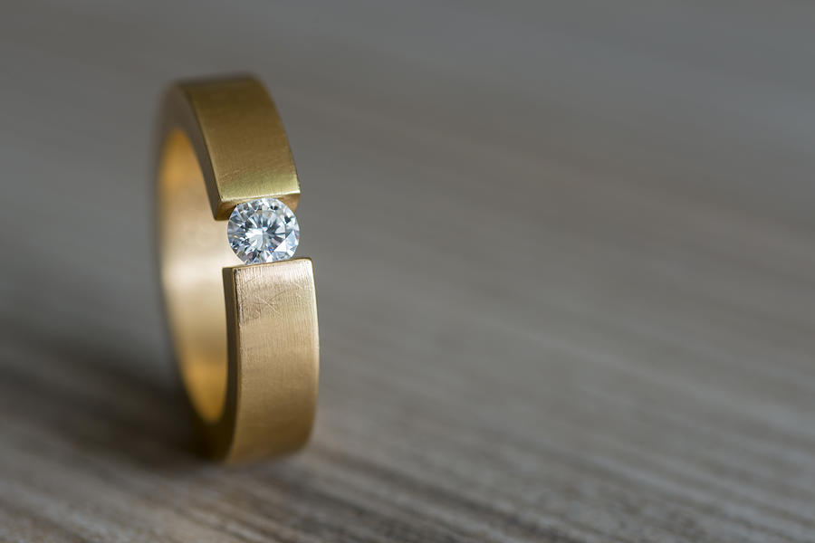 Diamond ring #6 Photograph by Mats Silvan