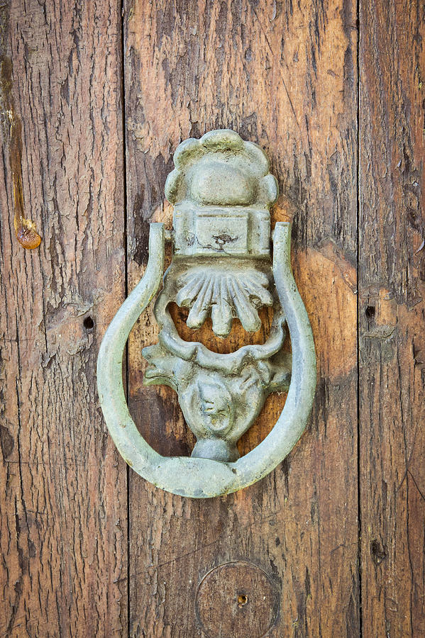 Door knocker #6 Photograph by Tom Gowanlock