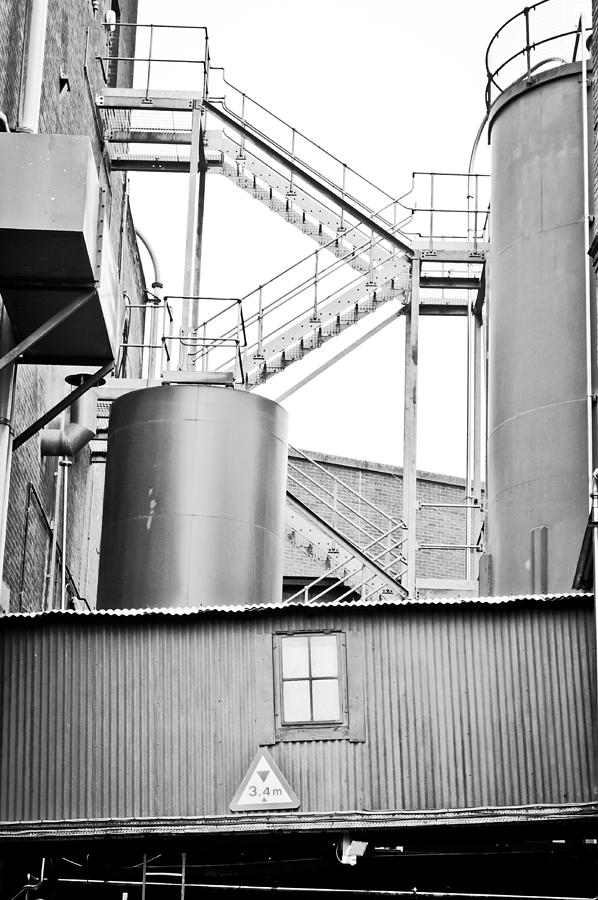 Architecture Photograph - Factory #6 by Tom Gowanlock