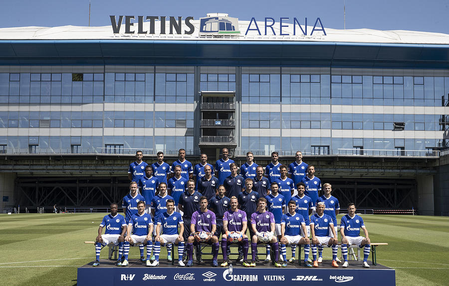 FC Schalke 04 - Team Presentation #6 Photograph by Christof Koepsel