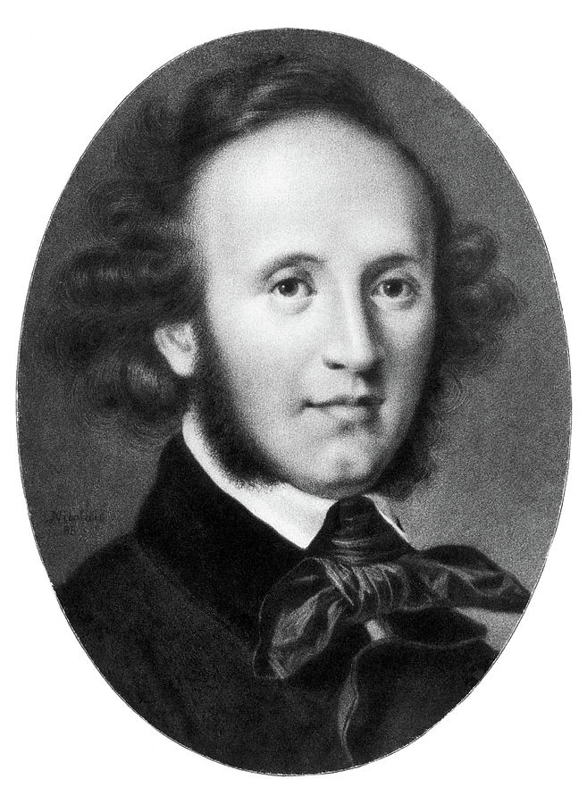 Felix Mendelssohn (1809-1847) #6 by Granger