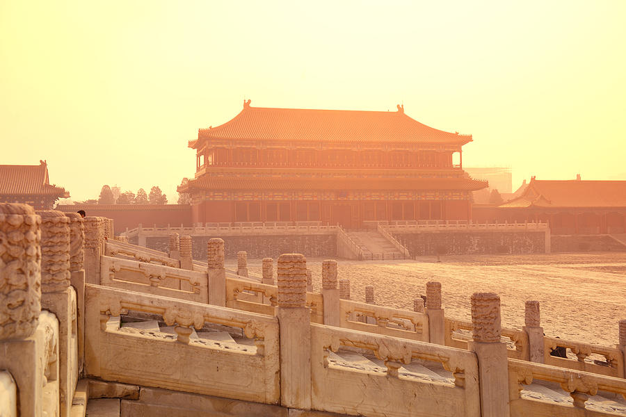 Forbidden City #6 Photograph by Songquan Deng