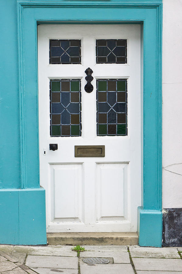 Brick Photograph - Front door #6 by Tom Gowanlock