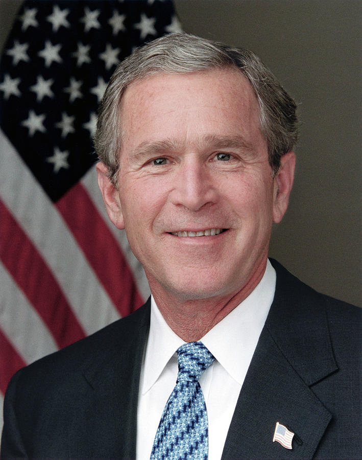 George W Bush Photograph by Eric Draper