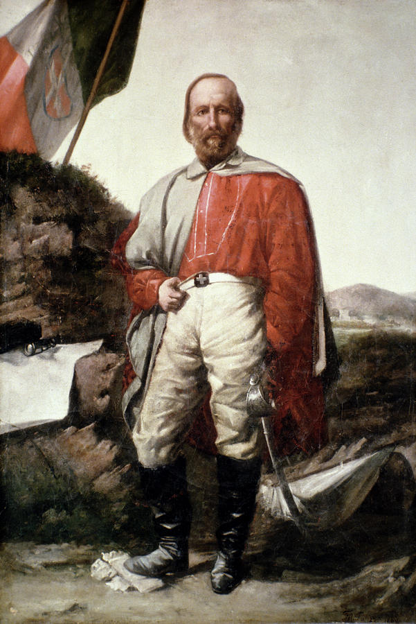 Giuseppe Garibaldi #6 Painting by Granger