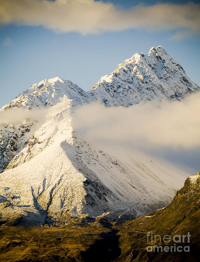 Glacial Mountains Photograph by THP Creative - Fine Art America