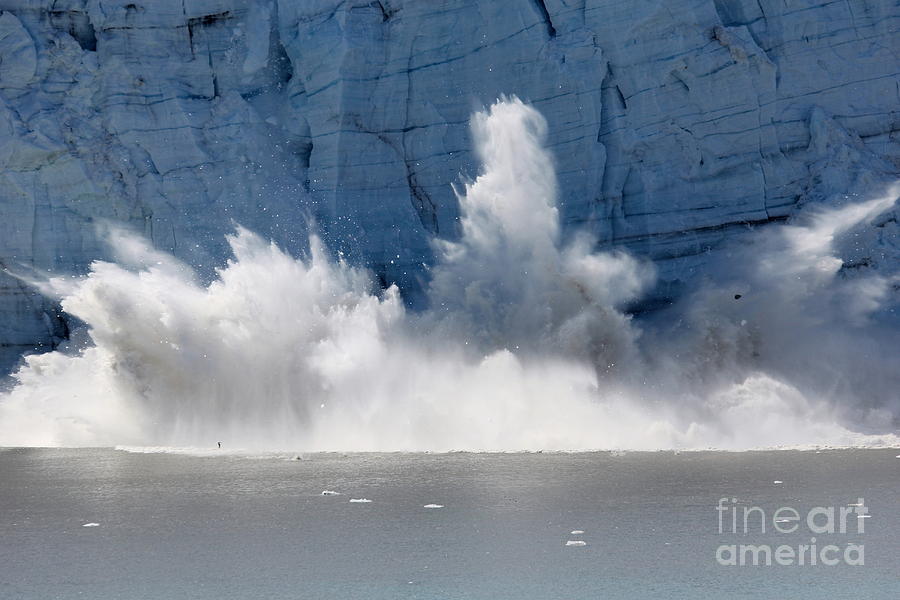 Nature Photograph - Glacier Collapse #6 by Sophie Vigneault