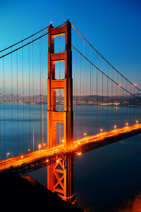 Golden Gate Bridge #6 Photograph by Songquan Deng