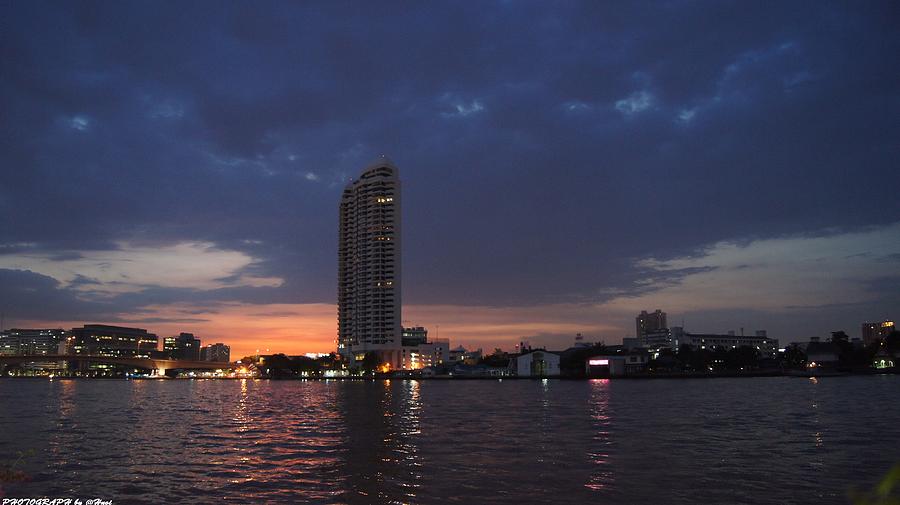 Good evening at Bangkok of Thailand #6 Photograph by Gornganogphatchara Kalapun