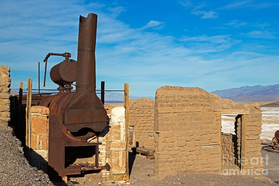 Harmony Borax Works Death Valley National Park #6 Photograph by Fred Stearns