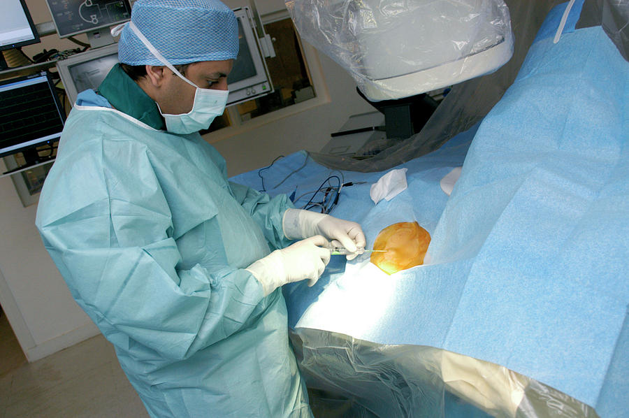 Heart Pacemaker Surgery #6 Photograph by Aj Photo/science Photo Library
