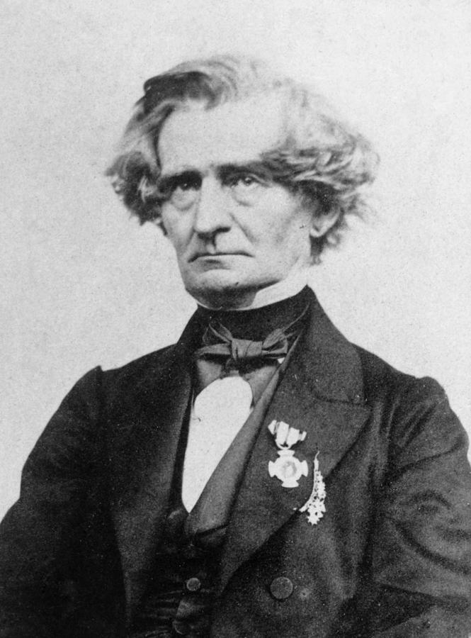 Hector Berlioz (1803-1869) Photograph by Granger - Fine Art America