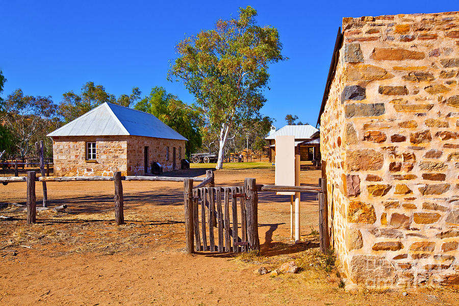 Historical Telegraph Station Alice Springs  #7 Photograph by Bill  Robinson