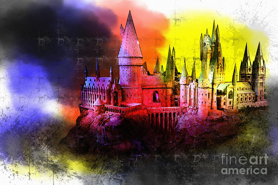 Hogwarts #6 Digital Art by Roger Lighterness