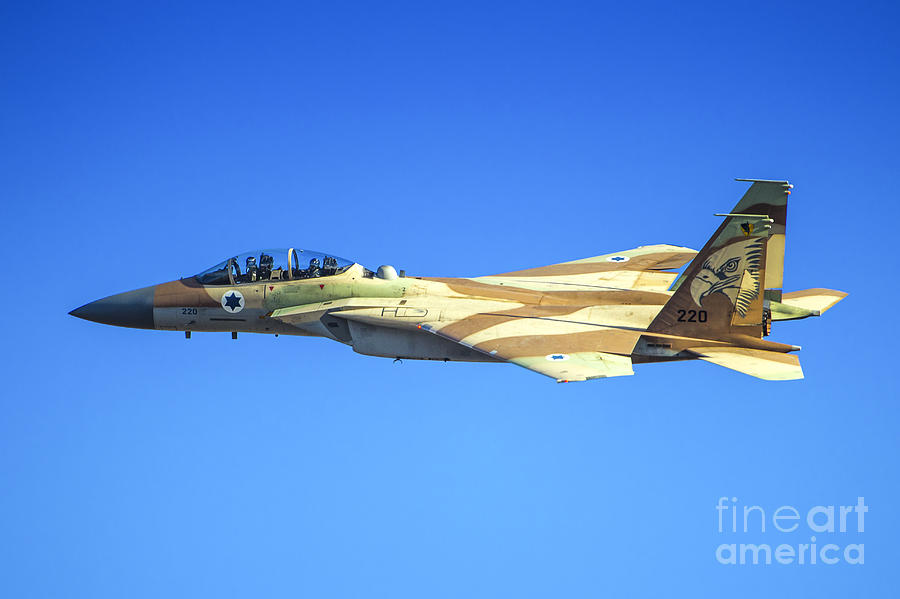 IAF F-15I Fighter jet #6 Photograph by Nir Ben-Yosef IAF F-15I Fighter jet #6 Photograph by Nir Ben-Yosef