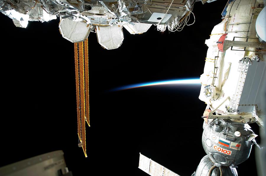 International Space Station #6 Photograph by Nasa/science Photo Library