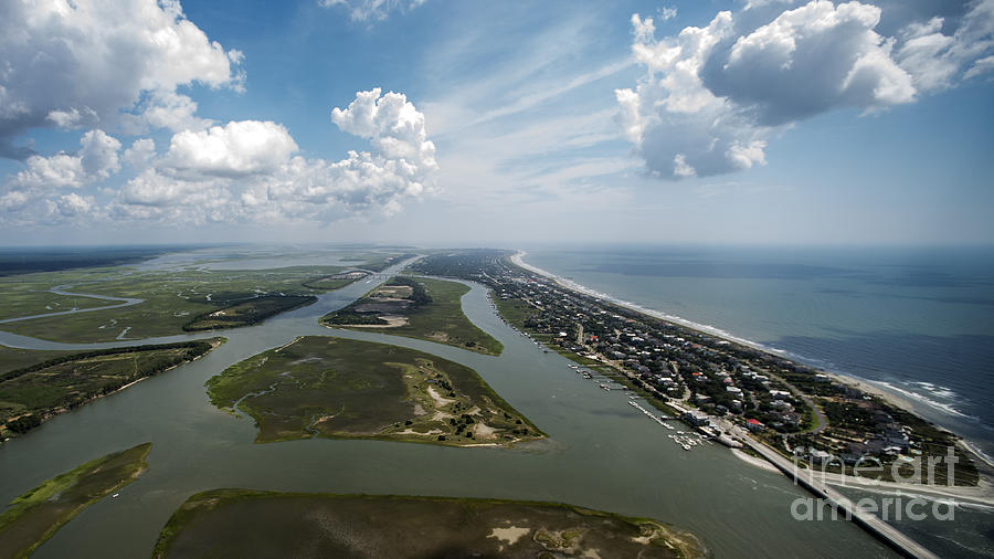 Isle of Palms Waterfront Real Estate Photograph by David Oppenheimer