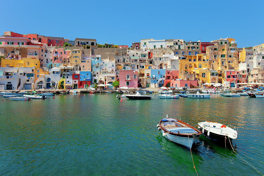 Italy, Procida Island, Corricella #6 Photograph by Frank Chmura