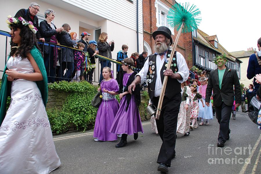 Spring Photograph - Jack In The Green festival Hastings #6 by David Fowler