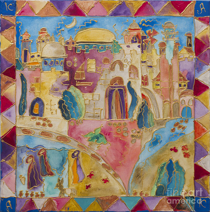 Jerusalem Painting By Anna Mansohn - Fine Art America